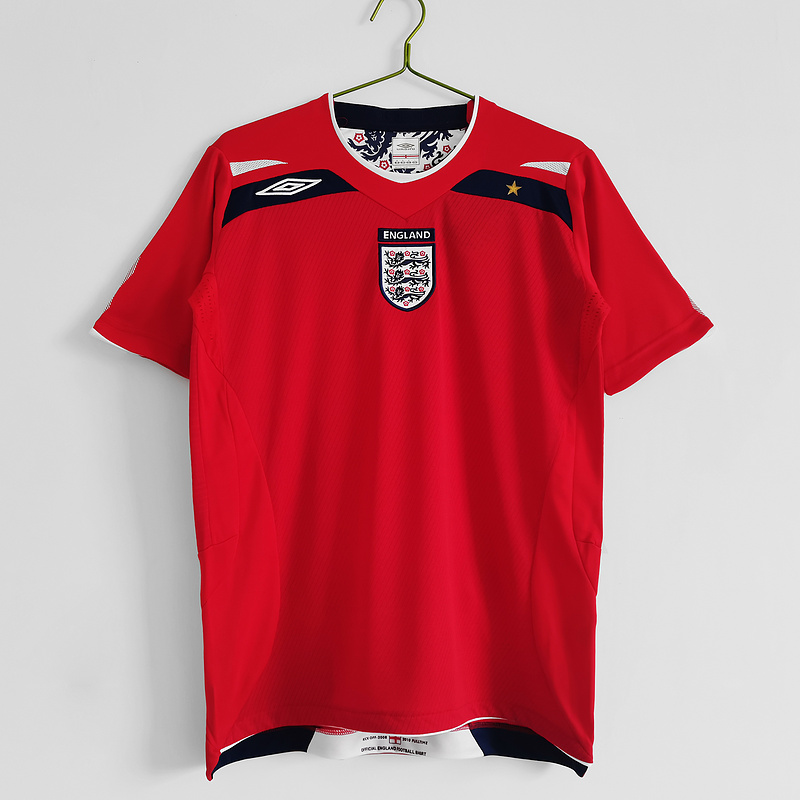 AAA Quality England 08/10 Away Red Soccer Jersey